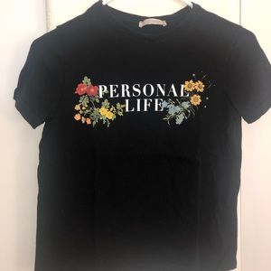 Zara graphic tee
